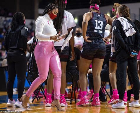 Texas Aandm Coach Defends Herself For Wearing Pink Leather Pants In 2022 Business Casual