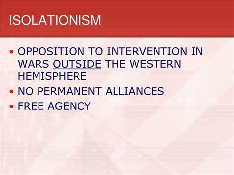 Ppt Isolationism Powerpoint Presentation Free Download Id5825746