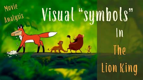 Visual Symbols In Disneys The Lion King Youtube