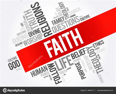 Faith Word Cloud Collage Stock Vector Image By ©dizanna 146541771