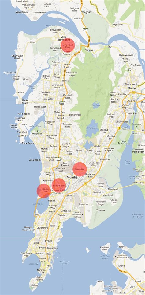 Reading The City Mumbai Murder Map