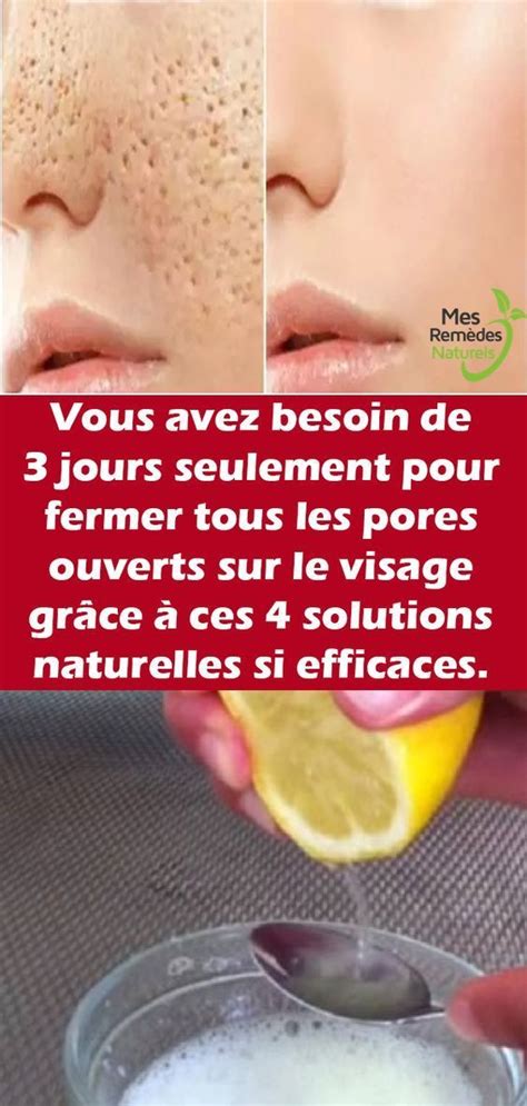 Comment éliminer Les Pores De Votre Visage Naturellement Health