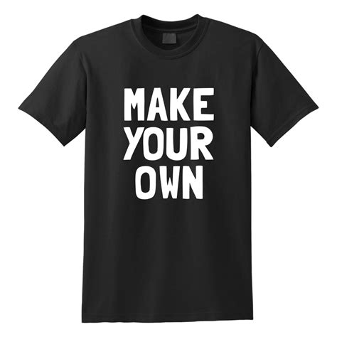 Make Your Own Custom T Shirt Custom Ts Etc