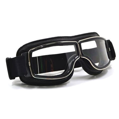 CRG Fashion Classic Goggles Black Frame + Clear Lens https ...