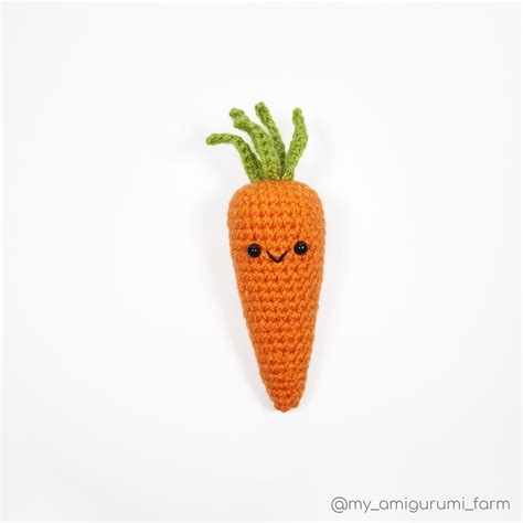 Free Crochet Carrot Pattern