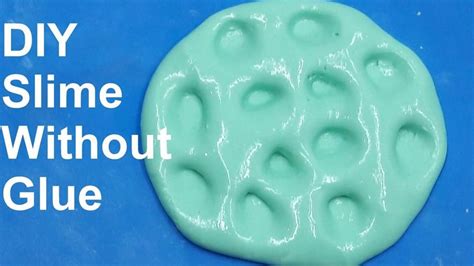How To Make Slime Without Glue Borax Detergent Or Shampoo And Baking