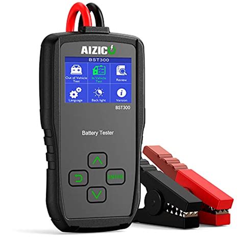 Aizico Car Battery Tester V V Load Tester Cca Automotive Alternator Tester Digital