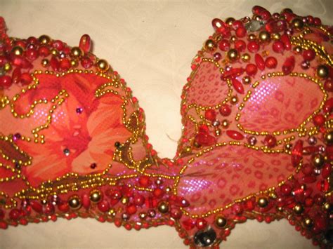 Beautiful Belly Dancing Costume Bra Love The Printed Fabric Belly