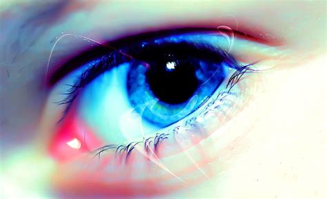 Blue Eye Macro Ojo Azul De Persona Aero Creativo Ojos Azules Fondo