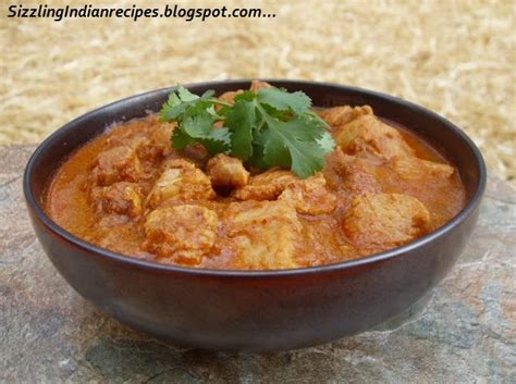 Sizzling Indian Recipes Indian Chicken Curry With Freshly Ground Garam Masala Spices In