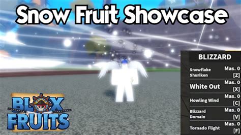 Blox Fruits Update 18 Snow Fruit Showcase And Fruit Reworks Youtube