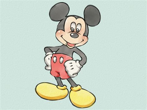 How To Draw Walt Disney Character Mickey Mouse Drawing Hot Sex Picture