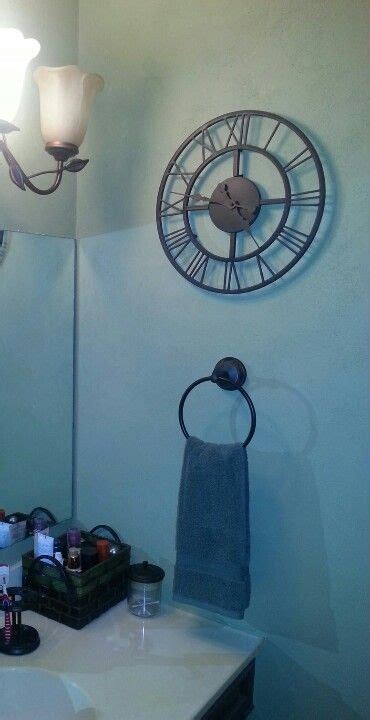 Use An Outdoor Clock In A Small Bathroom That Always Fogs Up Your Clock