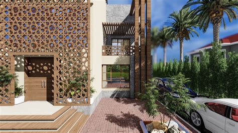 Modern Islamic Villa On Behance