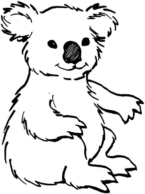 77 Dessins De Coloriage Koala à Imprimer Sur Page 8