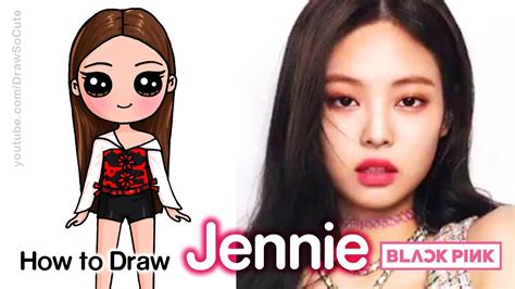 How To Draw Jennie Blackpink Kpop Youtube