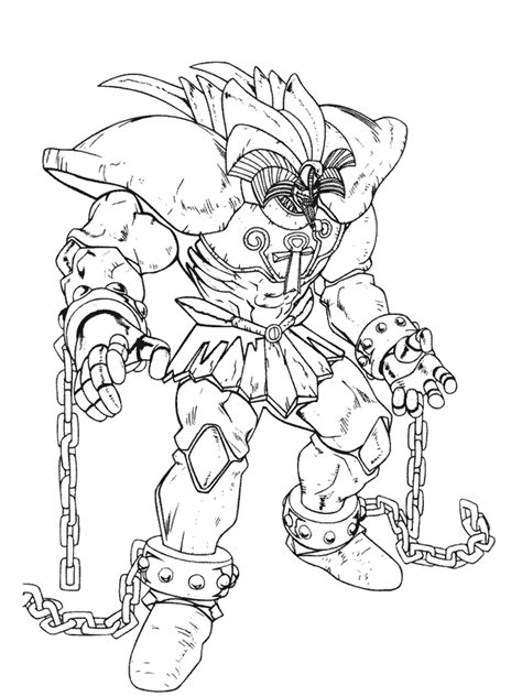 Yu Gi Oh Coloring Pages Coloring Pics Coloring Home