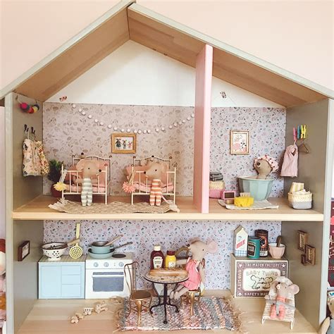 Can mice climb into beds? Maileg mouse doll's house hack in 2020 | Maileg doll house ...