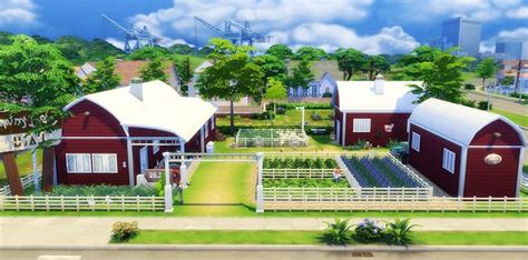 This Sims 4 Farmhouse Was Inspired From The Simple Functional Idea And