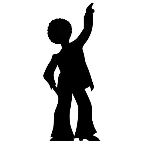 Free Disco Silhouette Template Download Free Disco Silhouette Template
