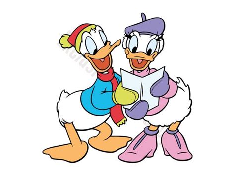 Donald And Daisy Duck Svg Donald Duck Svg Cut File Digital Etsy