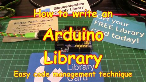 71 How To Create An Arduino Library Easy Youtube
