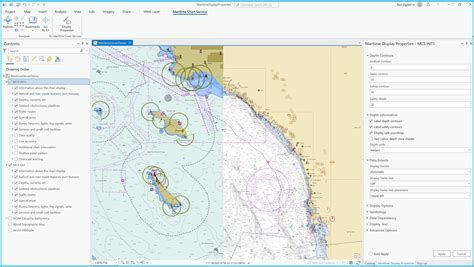 View Maritime Chart Service Layers In Arcgis Pro At 30