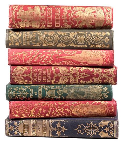 Attractive Publishers Cloth Bindings With Gilt Detailing Late 1840s