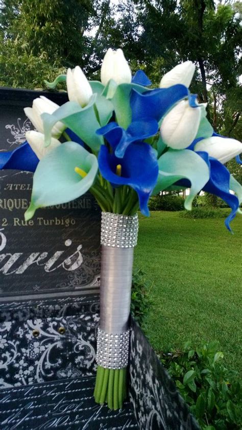 Tulip And Calla Lily Wedding Bouquets Tulip And Calla Lily Hand Tied