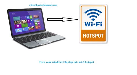 Mitechbuster How To Turn Your Laptop Dekstop Into A Wifi Hotspot