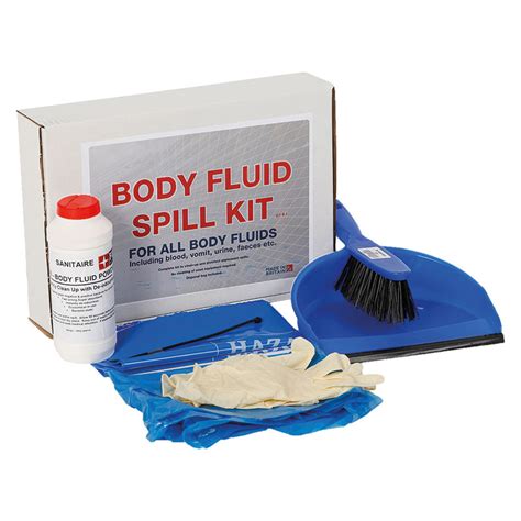 Body Fluid Spill Kit Clears Bodily Fluids Ese Direct