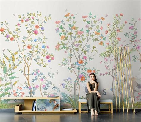 The Best Chinoiserie Wallpaper Mural References