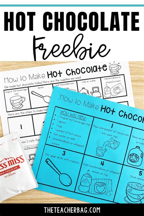 How To Make Hot Chocolate Freebie The Teacher Bag In 2023 Hot