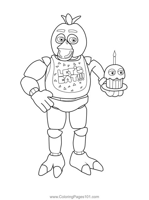 Toy Chica Coloring Pages SexiezPicz Web Porn