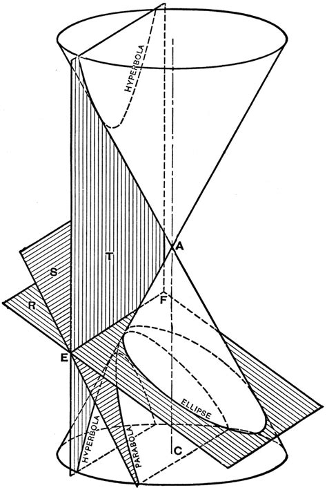 Conic sections have been studied since the time of the ancient greeks, and were considered to be an important mathematical concept. Conic Sections 3D | ClipArt ETC