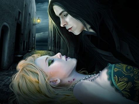 The Beauty Of The Kiss Vampire Love Vampire Kiss Vampire Stories