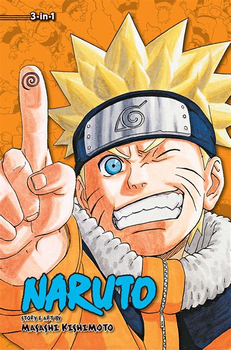 Naruto 3 In 1 Edition Vol 8 Book By Masashi Kishimoto Official
