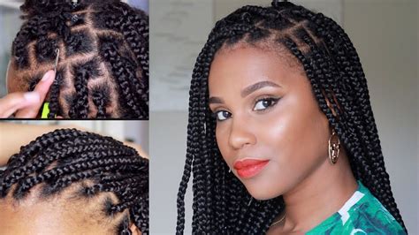 Rubber Bandcrochet Box Braid Method Beginner Friendly Box Braids