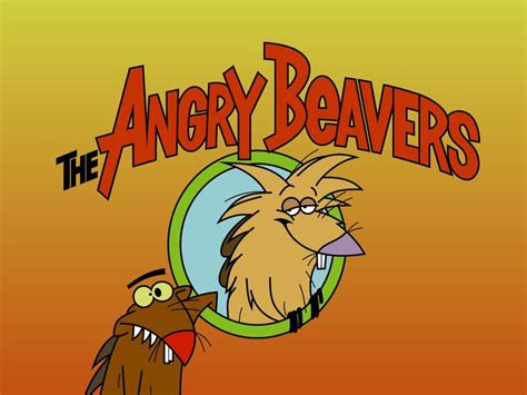 the angry beavers 1997 angry beaver 90s tv shows nickelodeon cartoons