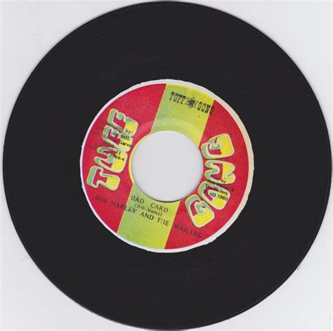 Miami, 11 de maio de 1981), foi um cantor, guitarrista e compositorjamaicano, o mais conhecido músico de reggae de todos os tempos, famoso por popularizar o gênero. Bob Marley & The Wailers : Bad Card 7" | The wailers, Bob marley, Marley