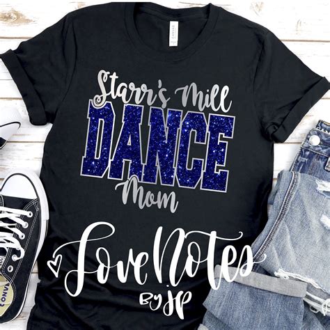Customizable Dance Mom Shirt Starrs Mill Dance Mom Royal Etsy