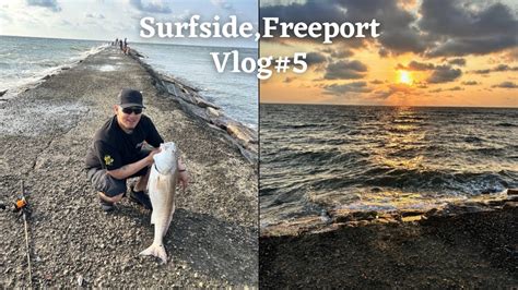 Jetty Fishing In Freeport Tx Youtube