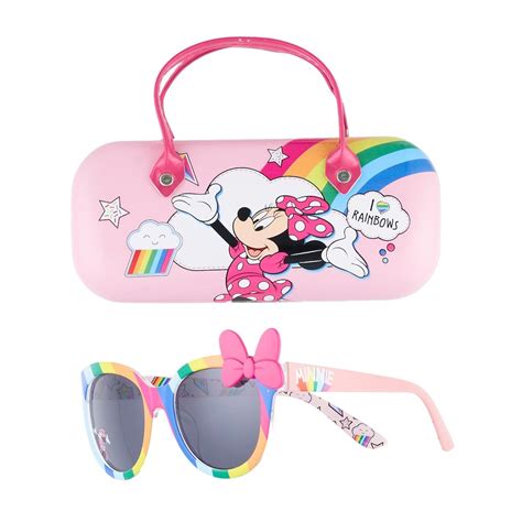 Disneys Minnie Mouse Girls 4 16 Sunglasses And Case Set Minnie Mouse