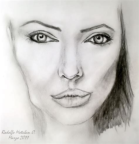 Dibujo Angelina Jolie Parte2 Rodolfo Motaban O