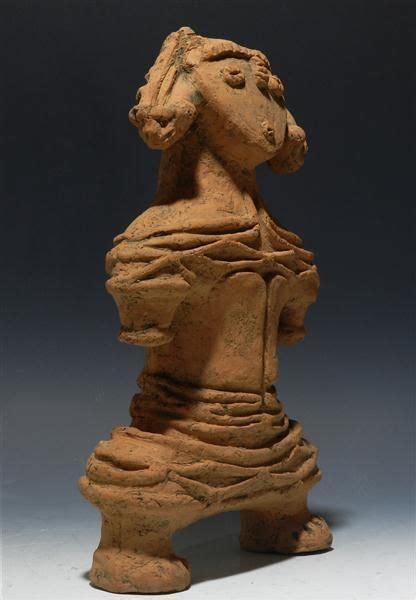 A Japanese Haniwa Terracotta Figure Published