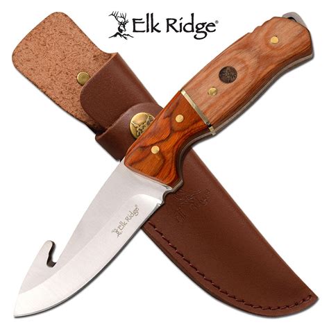 875 Elk Ridge Full Tang Hunting And Skinning Knife Er 200 19gn