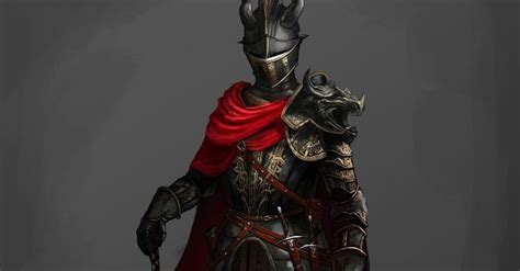 Knight In Black Armor By Ricardo Herrera Imaginaryarmor Black Armor