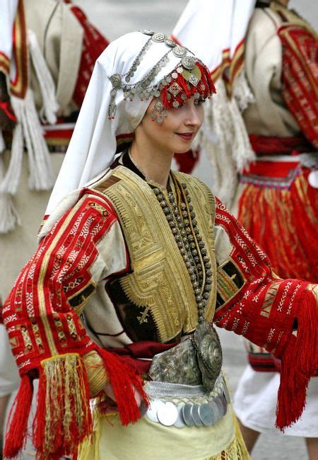 Macedonian Girl Photo Trekearth Traditional Outfits Costumes