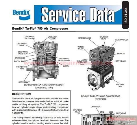 Bendix Air Compressor Diagram