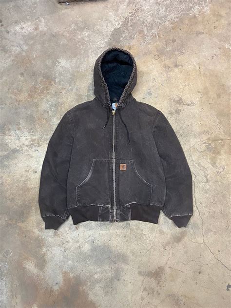 Carhartt Brown J130 Carhartt Jacket Grailed